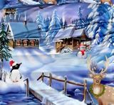 Povlečení Homa NAVIDAD WINTER 7 dílná sada 140x200 cm