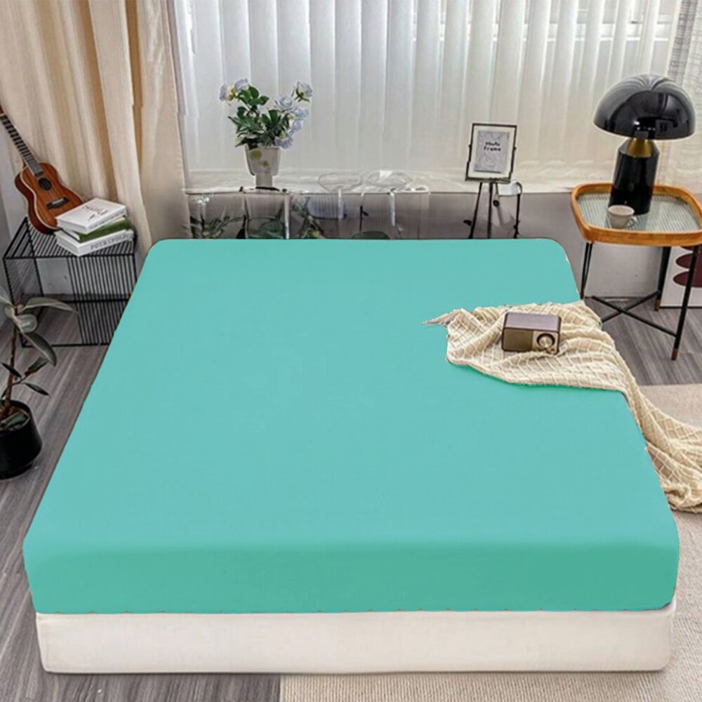 Homa jersey prostěradlo BASIC mint 115 g Homa jersey prostěradlo BASIC mint 115 g - 180x200 cm